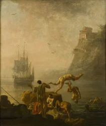 Bathing Men